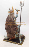 Hindhu Goddess Kalika Kali Lord of Death Shiva Consort Figurine Resin Statue - HolyHinduStore
