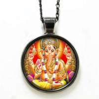 Lord Ganesha / Ganapati / Vinayaka Necklace - 10pcs - HolyHinduStore