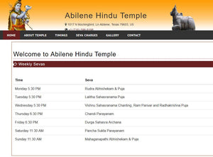 Hinduism has a home in Abilene, Texas, USA