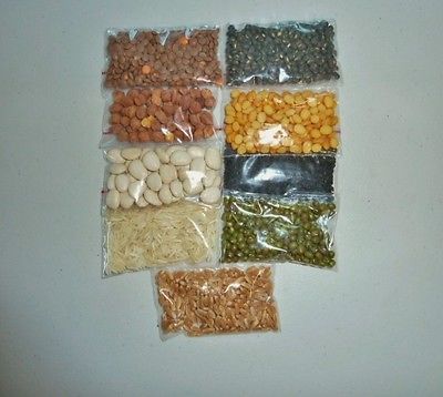 Navgrah Puja Grains for 9 Planets kit Hindu Religious Pooja Ritual USA Seller - HolyHinduStore