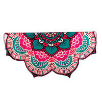 Mandala Towel /  Yoga Mat /  Bohemian Beach, Pool Towel / Home Table Cloth (59 inch) - HolyHinduStore