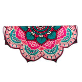 Mandala Towel /  Yoga Mat /  Bohemian Beach, Pool Towel / Home Table Cloth (59 inch) - HolyHinduStore