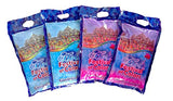 Skin and Environment Safe - Color Powder - 4 x 1kg Packets Blue/Pink Total of 8.8 pounds - HolyHinduStore