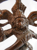 Hindu Dancing Lord Shiva Nataraja Nataraj Dance Solid Metal Brass Bronze Statue - HolyHinduStore
