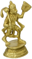 Indian Statue Hanuman Carrying Mountain Hindu Figurine - HolyHinduStore