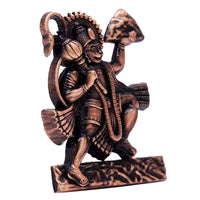 Brass Lord Hanuman Statue Religious Gift Car Home Office Table Décor - HolyHinduStore