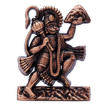 Brass Lord Hanuman Statue Religious Gift Car Home Office Table Décor - HolyHinduStore