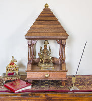 Handcrafted Wooden Temple Mandir Altar-Religious Home Decor (Assembly required ) - HolyHinduStore