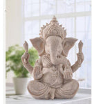 Lord Ganesha Statue / Sculpture  - Hand Carved Sandstone - Ceremony Ornaments / Gift / Home Decor(New) - HolyHinduStore