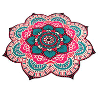 Mandala Towel /  Yoga Mat /  Bohemian Beach, Pool Towel / Home Table Cloth (59 inch) - HolyHinduStore