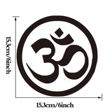 Om Aum Symbol Hindu Yoga Computer Sticker For Bike Laptop Small Vinyl Laptop Decal Notebook Stickers - HolyHinduStore