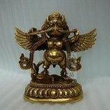 Lord Ganesha / Ganapati / Vinayaka Copper Statue  -  God of victory statue - HolyHinduStore