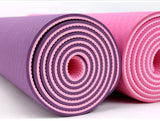 Non-slip Yoga Mats For Fitness/  Pilates Mat 8 Color Gym Exercise Sport Mats Pads with Yoga Bag Yoga Strap - HolyHinduStore
