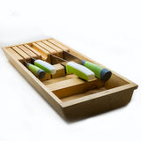 Eco-Friendly Wooden Kitchen Knife Holder / Creative Multi-Functional Kitchen Tool Organizer / Natural Wood Storage Box - HolyHinduStore