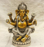 Lord Ganesha / Ganapati / Ganesh - 6 Arms Lucky Statue - HolyHinduStore