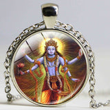Krishna Pendant Necklaces - Vishnu Jewelry - HolyHinduStore
