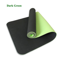 Non-slip Yoga Mats For Fitness/  Pilates Mat 8 Color Gym Exercise Sport Mats Pads with Yoga Bag Yoga Strap - HolyHinduStore