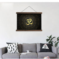 HD printed hindu symbols pictures and posters hanging canvas - Yoga - HolyHinduStore