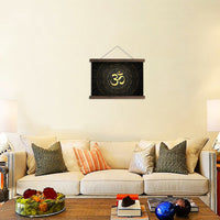 HD printed hindu symbols pictures and posters hanging canvas - Yoga - HolyHinduStore