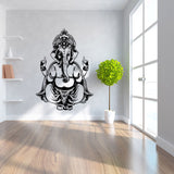 Ganesha  -  God Yoga mandala decorative wall stickers room stickers Ganesha - HolyHinduStore