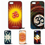 Aum Om Symbol Yoga Print Hard Phone Case For iPhone X 4 4S 5 5C SE 6 6S 7 8 Plus Galaxy J5 J3 A5 A3 2016 S5 S7 S6 Edge - HolyHinduStore