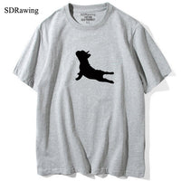 Fashion yoga dog Print Women tshirt Cotton Casual Funny t shirt For Lady Top Tee Hipster Tumblr Drop Ship - HolyHinduStore