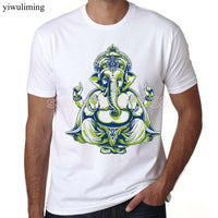 Hanuman Indian men short sleeve T-shirt Fashion Brand t shirt for men summer - HolyHinduStore
