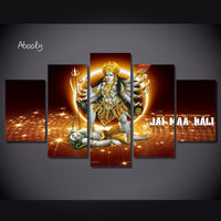 HD Hindu God  Kali Art Poster -  Living Room Home Decor Decoration - HolyHinduStore